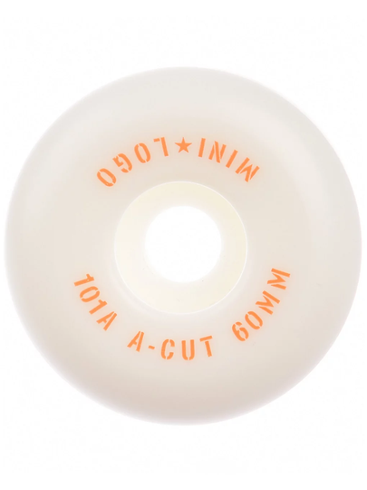 Mini Logo A-Cut #3 101A 53mm Wheels valkoinen