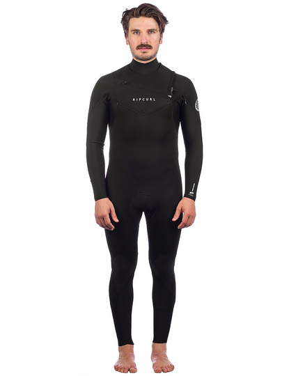 Rip Curl Dawn Patrol Chest Zip 3/2 GB Wetsuit musta