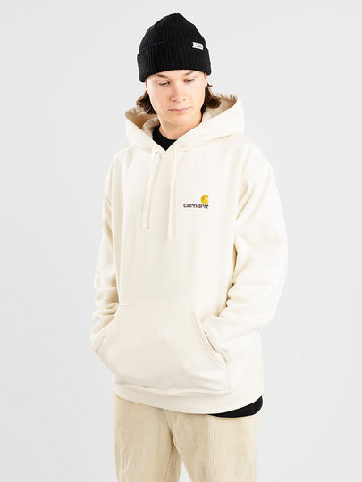 Carhartt WIP American Script Hoodie ruskea