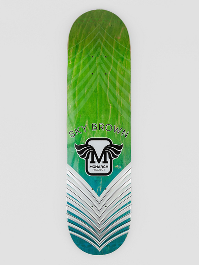 Monarch Project Sky Horus Gradient R7 8" Skateboard Deck vihreä