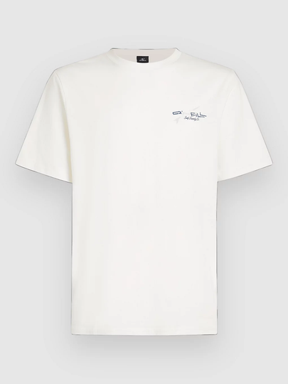 O'Neill Retro Back Print T-paita valkoinen