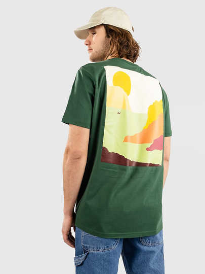 Blue Tomato Open Waters T-Shirt vihreä
