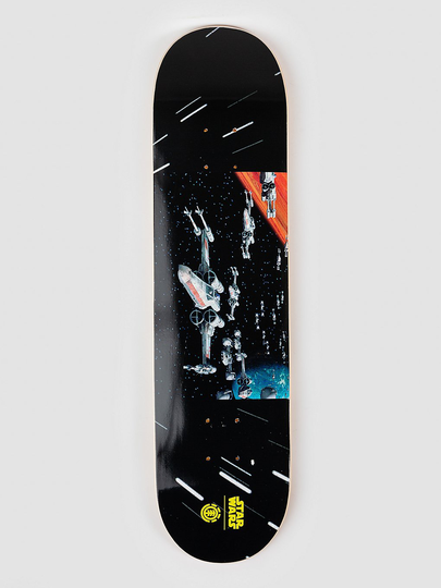 Element X Star Wars X-Wing 7.75" Skateboard Deck musta