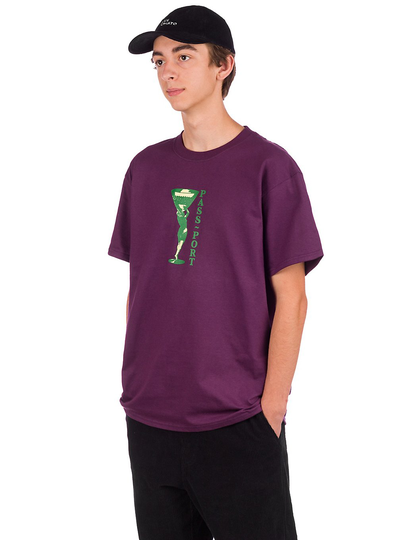 Pass Port Miss Martini T-Shirt violet