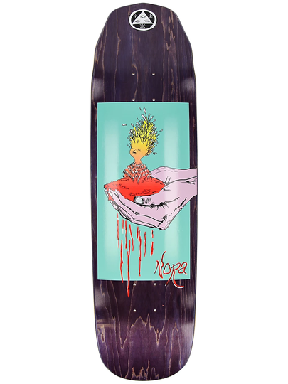 Welcome Nora Soil On Wicked Queen 8.6" Skateboard Deck violet