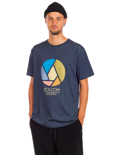 Volcom Splicer Heather T-Shirt sininen