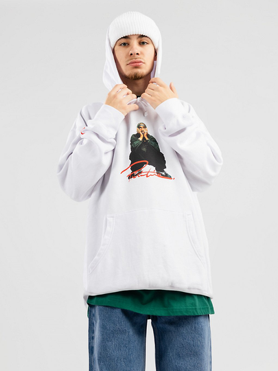 Primitive X Tupac Shakur Hoodie valkoinen