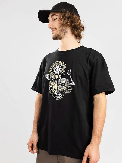 Element Hail T-Shirt musta