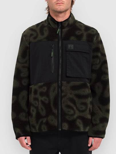 Volcom FA Zephyr Storm Stone Vetoketjullinen huppari musta