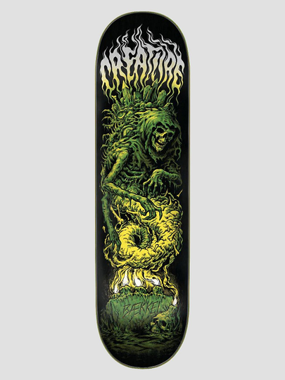 Creature Baekkel Graveyard 8.375" Skateboard Deck musta