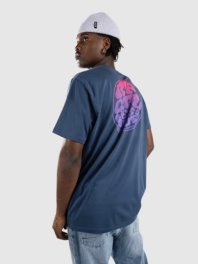 Rip Curl Wetsuit Icon T-paita sininen