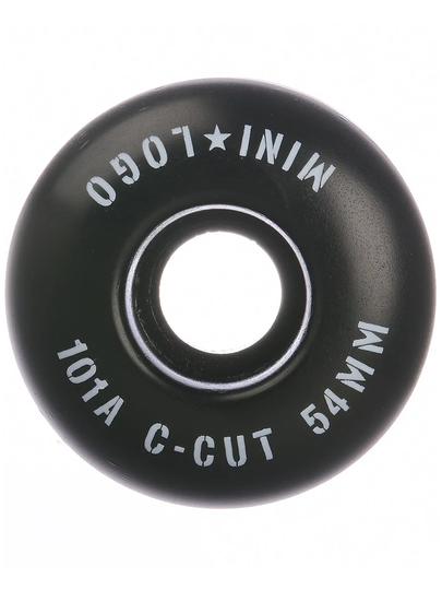 Mini Logo C-Cut #3 101A 53mm Wheels musta