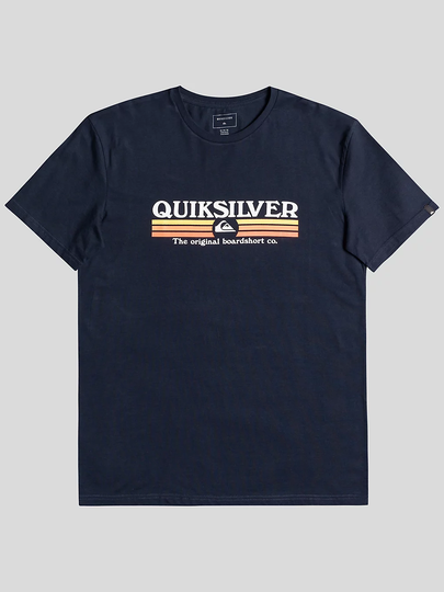 Quiksilver Lined Up T-Shirt sininen