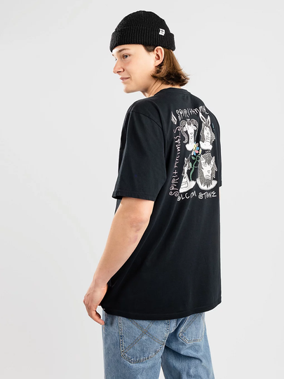 Volcom Surf Vitals Animal T-Shirt musta