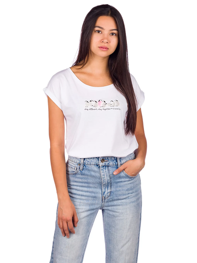 Iriedaily Stay Pingu T-Shirt valkoinen