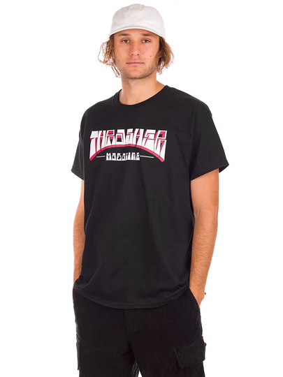 Thrasher Firme Logo T-Shirt musta