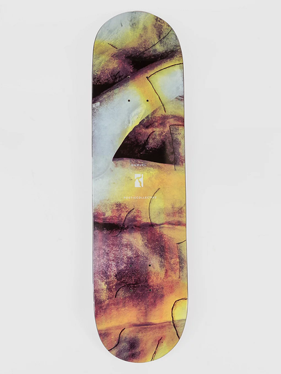 Poetic Collective Qamuel 8.25" Skateboard Deck keltainen