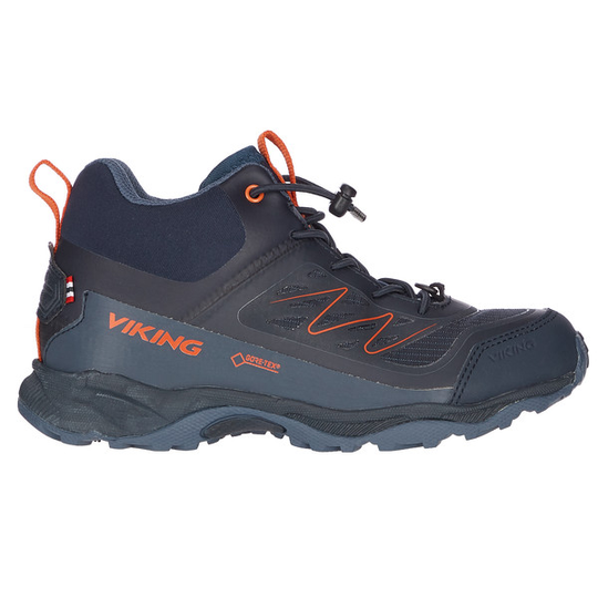 Viking Tind Mid Gtx - Navy/rust - Lapset - 28