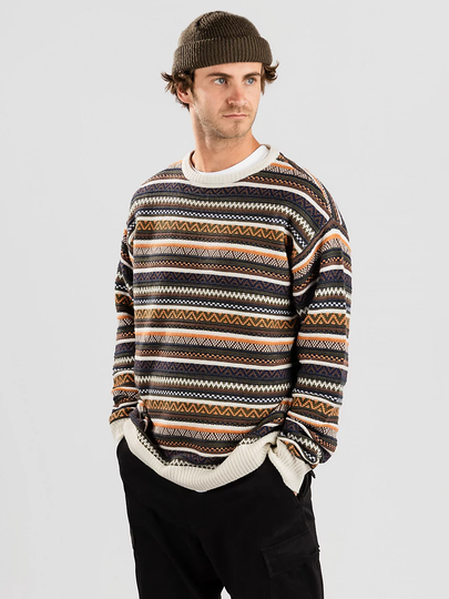 Anerkjendt Akkarl Jaquard Knit Pullover kuviotu