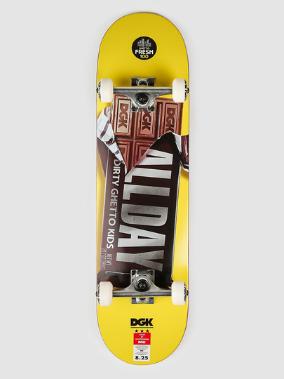 DGK Wrapped Up 8.25" Complete keltainen