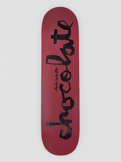 Chocolate Roberts OG Chunk 8.25" Skateboard Deck punainen