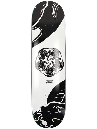 Temple of Skate Bats 8.0" Skateboard Deck kuviotu