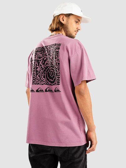 Quiksilver Quik Spiral T-Shirt violet