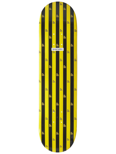 Heart Supply Luxury Stripes 8.0" Skateboard Deck musta