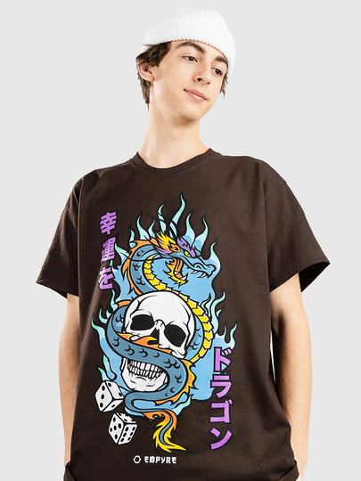Empyre Good Luck T-Shirt ruskea
