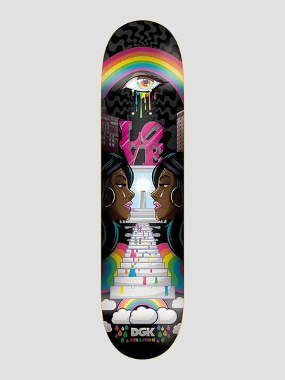 DGK Ghetto Psych Williams 8.06" Skateboard Deck kuviotu
