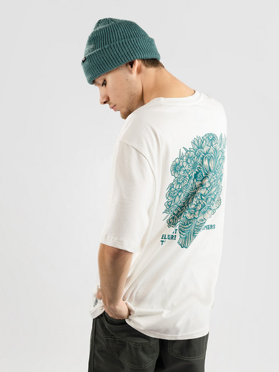 Element Bouquet T-Shirt valkoinen