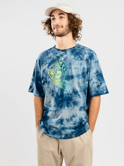 Santa Cruz Outline Fade Hand T-Shirt kuviotu