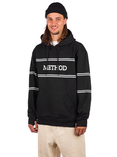 Method Mag Lines Hoodie musta