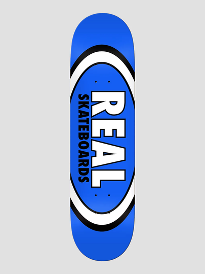 Real Team Classic Oval 8.5" Skeittilaudan dekki kuviotu