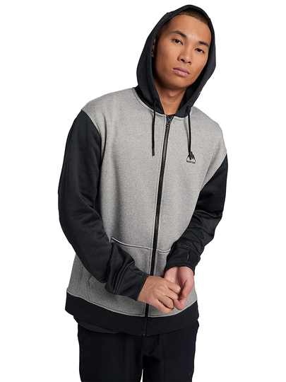 Burton Oak Zip Hoodie harmaa