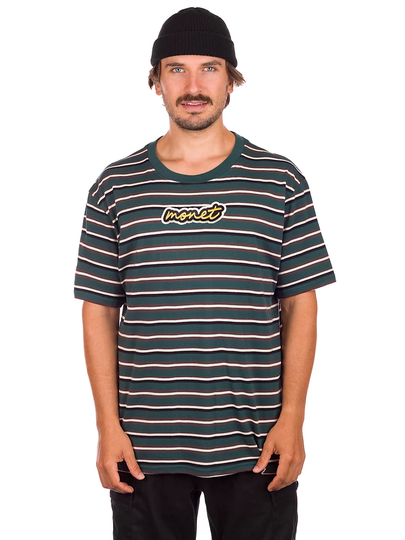 Monet Skateboards Eddie T-Shirt vihreä