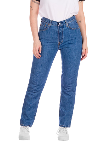 Levi's 501 Crop 30 Jeans sininen
