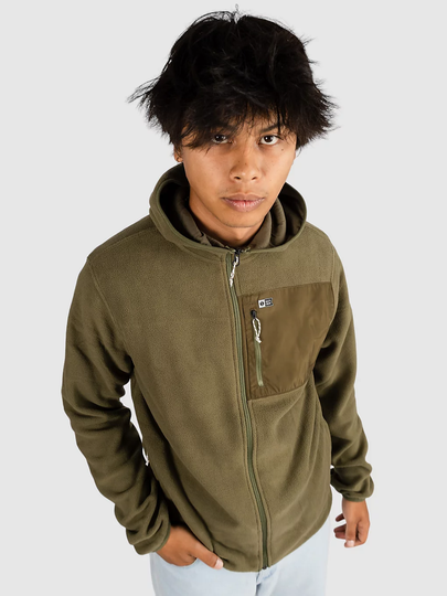 Salty Crew Ebbtide Polar Fleece Vetoketjullinen huppari vihreä