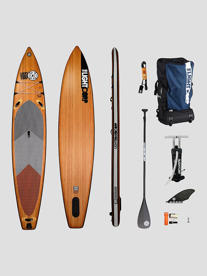 Light MFT Tourer 14'0 x 32" SUP-Lauta Set ruskea