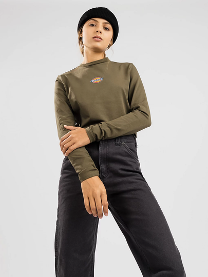 Dickies Maple Valley Long Sleeve T-Shirt vihreä