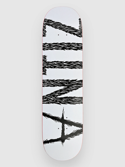 Antiz Big Script 8.125" Skeittilaudan dekki valkoinen