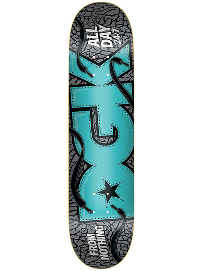 DGK Laced 8.06" Skateboard Deck harmaa