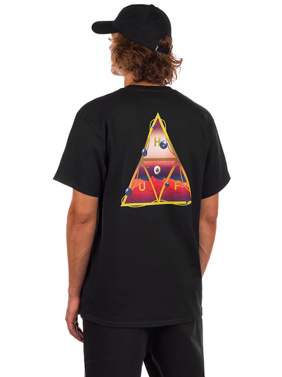 HUF Altered State TT T-Shirt musta