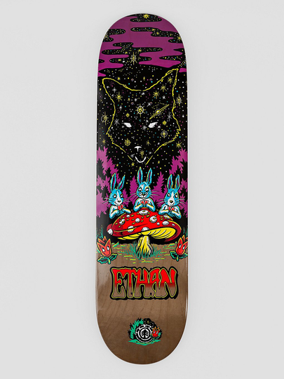Element Shadow Ethan 8.0" Skateboard Deck musta