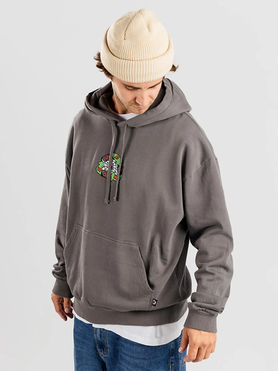Afends Warper - Recycled Pull On Hoodie harmaa