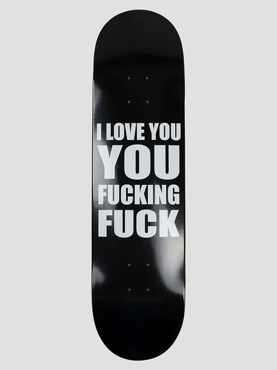 RIPNDIP Ily Fuckin Fuck 8.25" Skeittilaudan dekki kuviotu