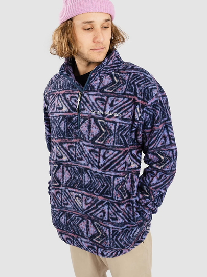 Quiksilver Clean Coasts Quarter Zip Sweater kuviotu