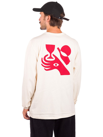 Globe Vincent Milou Long Sleeve T-Shirt valkoinen