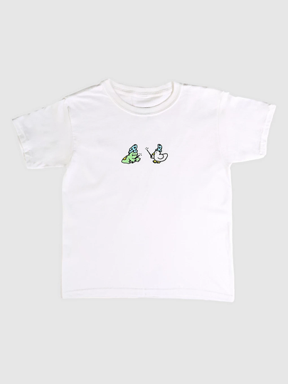 A.LAB Pond Magic Kids T-Paita valkoinen