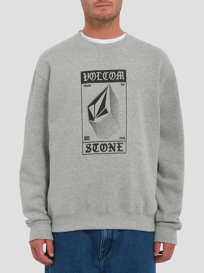 Volcom Watanite Crew Neulepaita harmaa